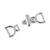 Ozdobné zapínání, průvlek 18 mm (Varianta nikl, Balení 1 pár)
