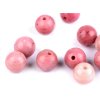 Rodonit, minerální korálky Ø6 mm (Varianta růžová, Balení 10 ks)