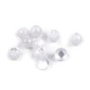 Perla k našití / knoflík kočičí oko Ø10 mm (Varianta 1 bílá mléčná, Balení 10 ks)