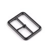 Kovová spona / opasková přezka, průvlek 30; 35; 40 mm (Varianta 1 (30 mm) černý lak, Balení 10 ks)