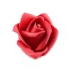 Dekorační pěnová růže Ø4,5 cm (Varianta 9 červená, Balení 10 ks)