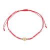 Náramek shamballa (Varianta 1 červená, Balení 1 ks)