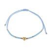 Náramek shamballa (Varianta 1 červená, Balení 1 ks)