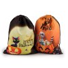 Dárkový pytlík Halloween 17x23 cm (Varianta 2 černá, Balení 1 ks)