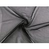 Organza dekorační / oděvní matná, krešovaná (Varianta 1 bílá, Balení 1 m)