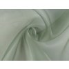Organza s leskem (Varianta 1 bílá, Balení 1 m)