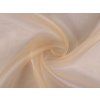 Organza s leskem (Varianta 2 Off White, Balení 1 m)