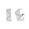 Náušnice z nerezové oceli (Varianta 1 stříbrná, Balení 1 pár)
