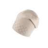 Dámská / dívčí zimní čepice s kamínky a perlami Lamblook (Varianta 1 bílá, Balení 1 ks)