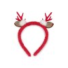 Čelenka do vlasů vánoční / párty (Varianta 1 červená, Balení 1 ks)