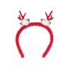 Čelenka do vlasů vánoční / párty (Varianta 1 červená, Balení 1 ks)