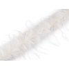 Všívací oděvní / dekorační kožešina s dlouhým chlupem šíře 6 cm (Varianta 1 béžová světlá, Balení 1 m)