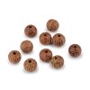 Kokosové korálky Ø14 mm (Varianta hnědá přírodní, Balení 10 ks)