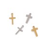 Přívěsek z nerezové oceli křížek (Varianta 1 platina, Balení 1 ks)