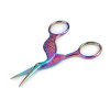 Nůžky vyšívací čáp délka 10 cm (Varianta multikolor, Balení 1 ks)