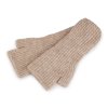 Dámské pletené rukavice bezprsté (Varianta 1 béžová nejsv., Balení 1 pár)