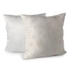 Vánoční povlak na polštář s jemným lurexem 40x40 cm (Varianta 1 bílá stříbrná, Balení 1 ks)