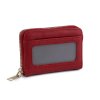 Peněženka na platební a věrnostní karty 8x11 cm (Varianta 3 červená, Balení 1 ks)