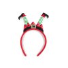 Čelenka do vlasů vánoční / párty (Varianta 1 červená, Balení 1 ks)