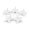 Rolničky stromeček, hvězda (Varianta 1 bílá hvězda, Balení 5 ks)