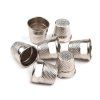 Náprstek kovový mix (Varianta barva nikl, Balení 36 ks)