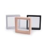 Krabička s průhlednou fólií k vystavení zboží a dárkovému balení 7x7 cm (Varianta 2 pudrová, Balení 10 ks)