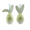 Velikonoční vajíčka k zavěšení (Varianta 1 zelená sv., Balení 2 ks)