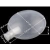 Pískátko do textilních výrobků Ø45 mm (Varianta transparent, Balení 2 ks)