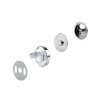 Magnetické zapínání Ø18 mm s nýtkem (Varianta 1 nikl, Balení 5 sada)