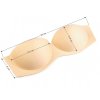 Výztuž košíčky s push-up efektem velikost 80B (Varianta 3 tělová, Balení 1 ks)