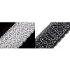 Bavlněná krajka paličkovaná šíře 11-12 cm (Varianta 4 černá, Balení 13.5 m)