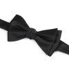 Vázací saténový motýlek (Varianta černá, Balení 1 ks)