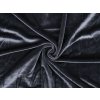 Elastický samet (Varianta 1 (11) černá, Balení 1 m)