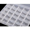 Box na cívky (Varianta transparent, Balení 1 krab.)