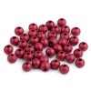 Dřevěné korálky Ø8 mm (Varianta 16 červená, Balení 20 g)