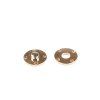 Designové patentky / druky Ø20 mm (Varianta 2 nikl černý, Balení 6 pár)