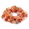 Minerální zlomky Karneol na silonu (Varianta karneol, Balení 1 šňůra)