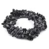 Minerální zlomky Obsidián vločkový na silonu (Varianta obsidián vločkový, Balení 1 šňůra)