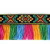 Prýmek indiánský s třásněmi šíře 45 mm (Varianta multikolor, Balení 1 m)