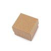 Krabička na šperky 5x5 cm (Varianta hnědá přírodní, Balení 24 ks)
