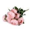Umělá kytice pivoňka (Varianta 6 korálová světlá, Balení 1 svaz.)