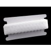 Silonová krajka / vsadka srdce šíře 30 mm (Varianta 1 Off White, Balení 18 m)