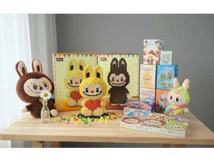 Stavebnice Labubu 3D