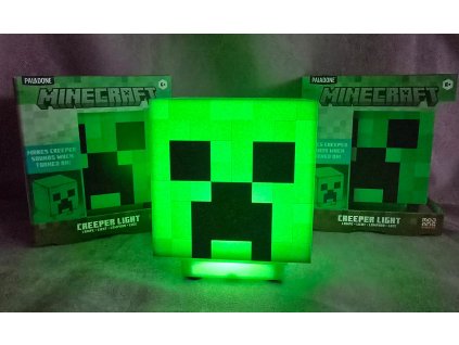 Stylová lampička Minecraft Creeper Light Paladone