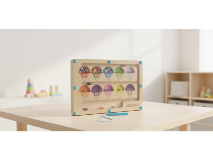 Magnetické bludiště – Dino / Ice Cream