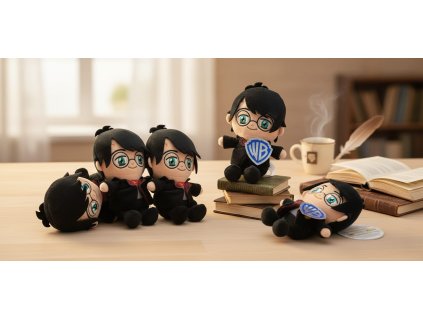 Plyšák Harry Potter 16 cm – kouzelnický hrdina z Brad