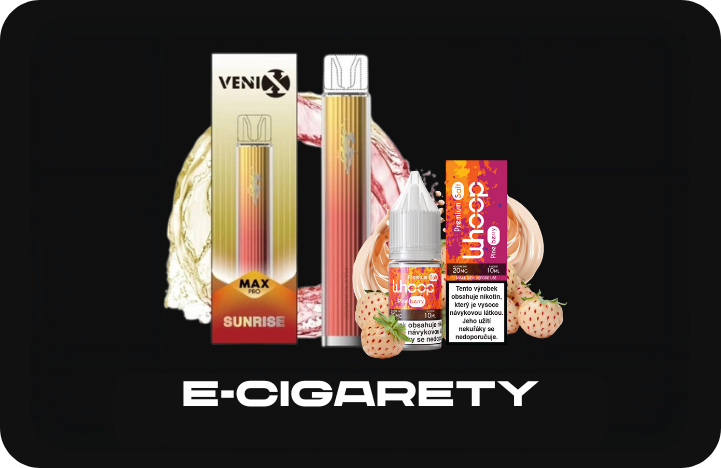 E-CIGARETY A LIQUIDY
