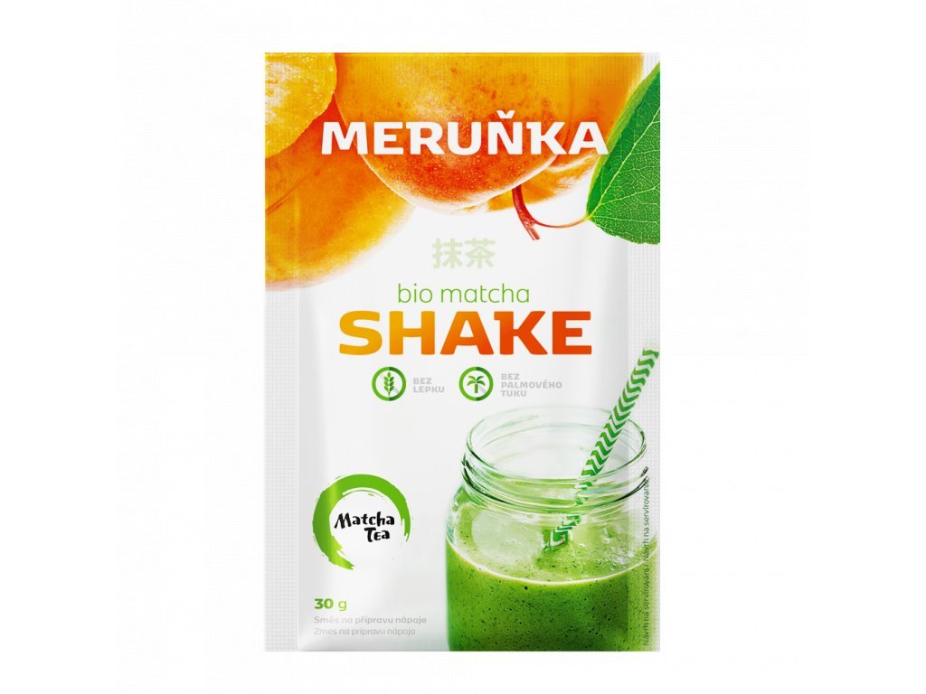75 1 bio matcha tea shake merunka zdrava energie chut ovoce snidane i svacina
