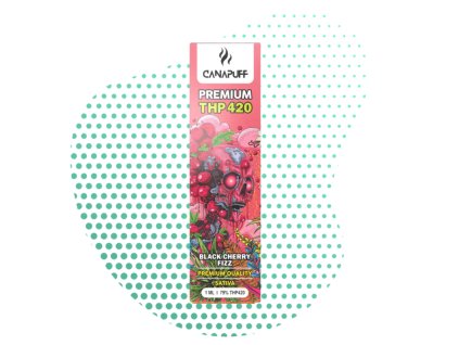 BLACK CHERRY FIZZ 79% THP420 - CanaPuff - Jednorázovka