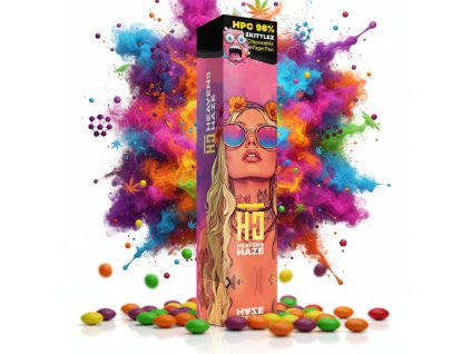 Heavens Haze HPC 98% Zkittlez - Jednorázovka 1ml